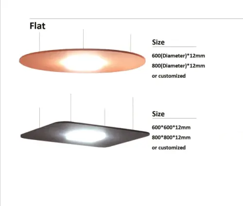Silentical Round Acoustic Ceiling Lamp
