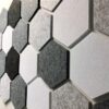 Silentical Hexagon Polyester Fiber Acoustic Tiles