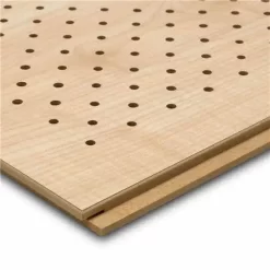 Alternative view of Silentical 16/16/3 Wooden Perforated Panel