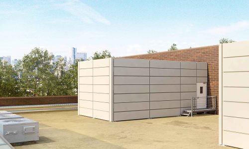 Industrial-acoustic-barrier