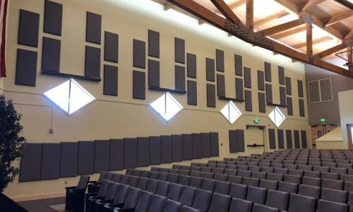 auditorium acoustical panel