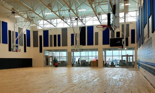school acoustical gymnasium