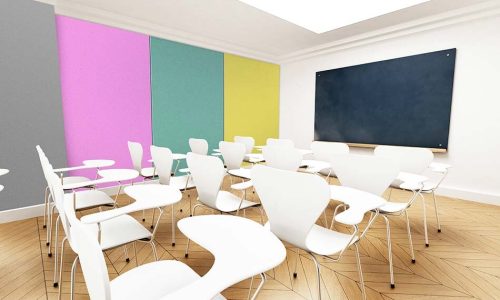 school noise control acoustical panel